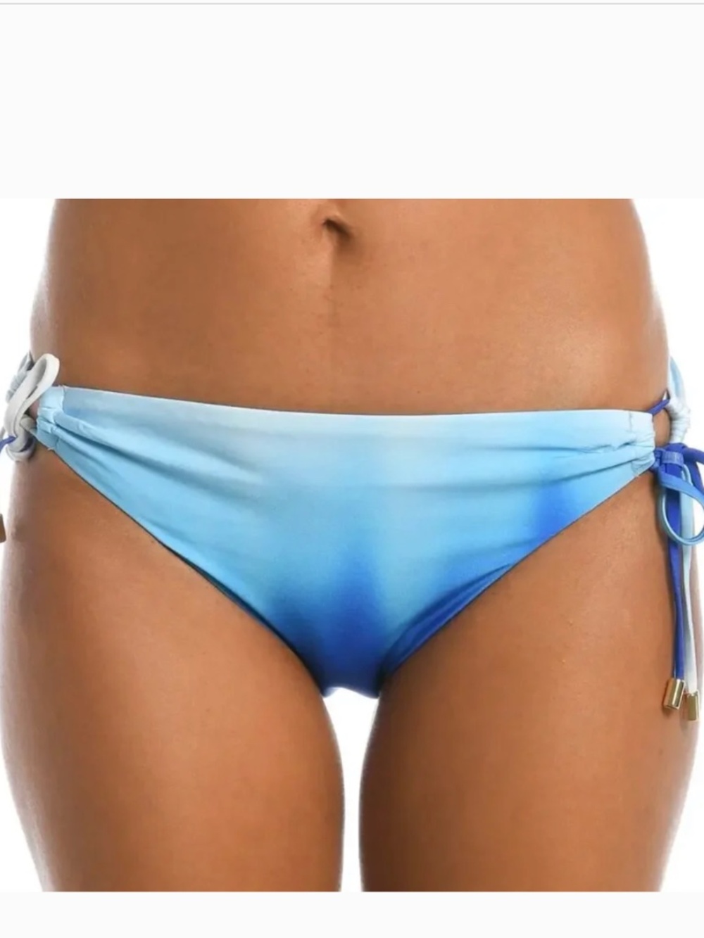 La Blanca 14 sapphire Ocean Oasis side tie hipster bikini swimsuit bottoms